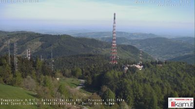 immagine della webcam nei dintorni di Rovegno: webcam Passo del Penice