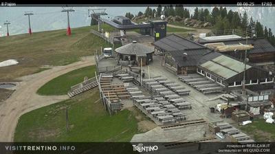 Preview delle webcam di Tesero: Val di Fiemme - Alpe Cermis Lagorai