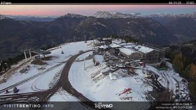 immagine della webcam nei dintorni di Castello Tesino: webcam Alpe Cermis