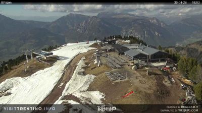 immagine della webcam nei dintorni di Castello Tesino: webcam Alpe Cermis