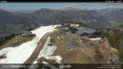 immagine della webcam nei dintorni di Bedollo: webcam Alpe Cermis