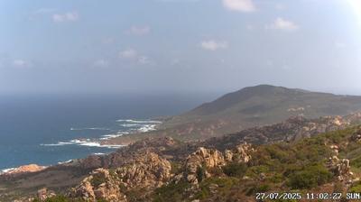 immagine della webcam nei dintorni di Trinità d'Agultu e Vignola: webcam Costa Paradiso