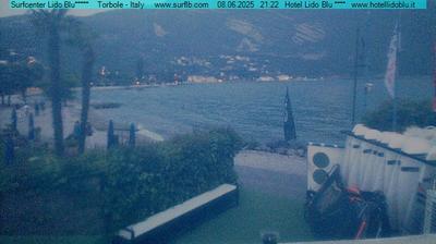 Preview delle webcam di Nago-Torbole: Surfcenter Lido Blu