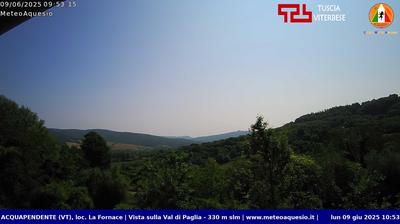 immagine della webcam nei dintorni di San Lorenzo Nuovo: webcam Acquapendente