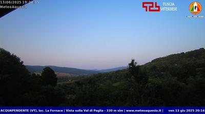 immagine della webcam nei dintorni di Castel del Piano: webcam Acquapendente
