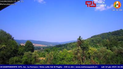 immagine della webcam nei dintorni di Castel del Piano: webcam Acquapendente