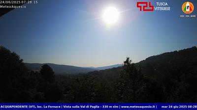 immagine della webcam nei dintorni di Capodimonte: webcam Acquapendente