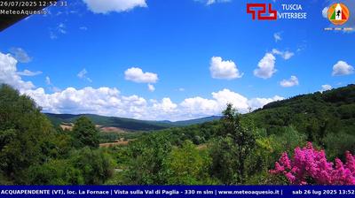 Preview delle webcam di Acquapendente