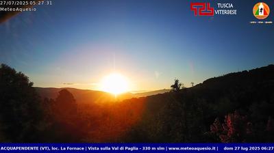 immagine della webcam nei dintorni di Marta: webcam Acquapendente
