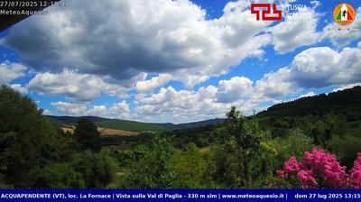 immagine della webcam nei dintorni di Fabro: webcam Acquapendente