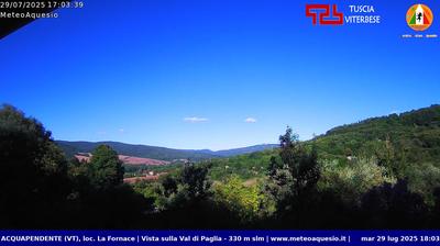 immagine della webcam nei dintorni di Castel del Piano: webcam Acquapendente