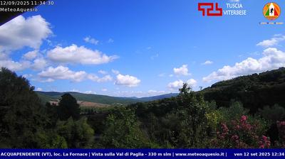 immagine della webcam nei dintorni di Proceno: webcam Acquapendente