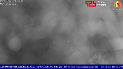 immagine della webcam nei dintorni di Castell'Azzara: webcam Acquapendente