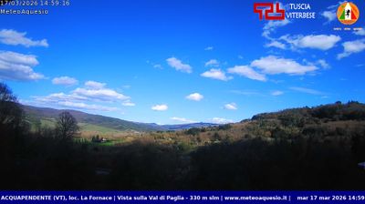 immagine della webcam nei dintorni di Gradoli: webcam Acquapendente