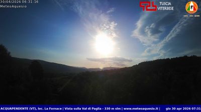 Preview delle webcam di Acquapendente