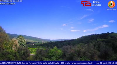 immagine della webcam nei dintorni di Castel Viscardo: webcam Acquapendente