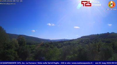 immagine della webcam nei dintorni di Proceno: webcam Acquapendente
