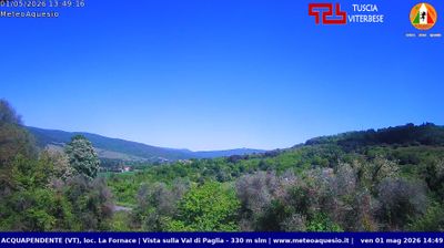 immagine della webcam nei dintorni di Piegaro: webcam Acquapendente