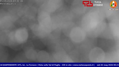 immagine della webcam nei dintorni di Castell'Azzara: webcam Acquapendente