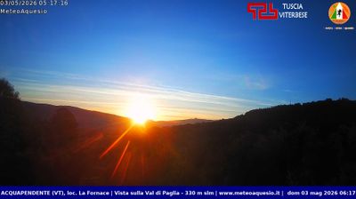 immagine della webcam nei dintorni di Gradoli: webcam Acquapendente