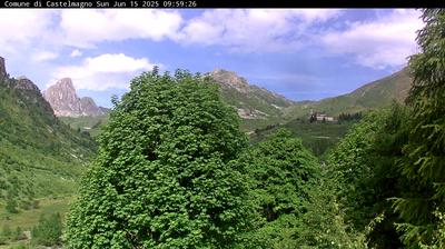immagine della webcam nei dintorni di Argentera: webcam Castelmagno