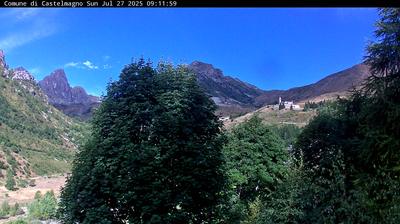 immagine della webcam nei dintorni di Pietraporzio: webcam Castelmagno
