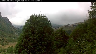 immagine della webcam nei dintorni di Pontechianale: webcam Castelmagno