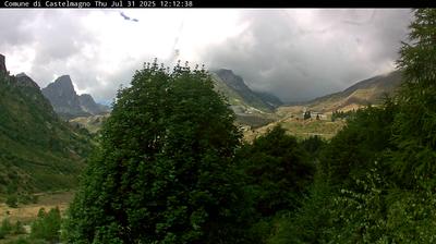 immagine della webcam nei dintorni di Acceglio: webcam Castelmagno