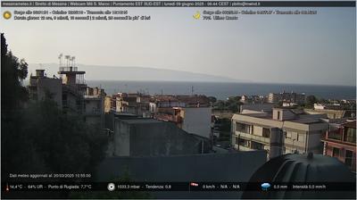 Preview delle webcam di Mili Marina: Stretto di Messina 2