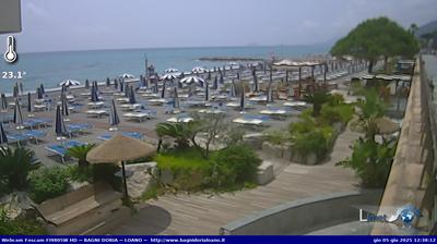 immagine della webcam nei dintorni di Finale Marina: webcam Loano