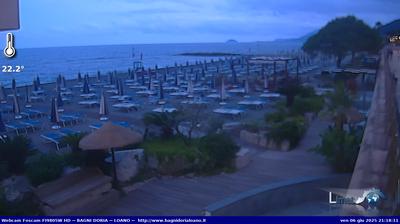 immagine della webcam nei dintorni di Finale Marina: webcam Loano