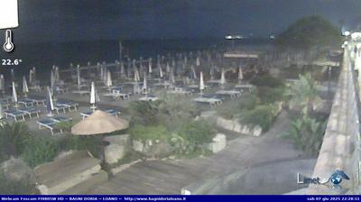 immagine della webcam nei dintorni di Toirano: webcam Loano