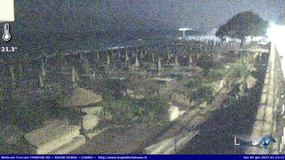 immagine della webcam nei dintorni di Solva: webcam Loano