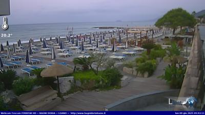 immagine della webcam nei dintorni di Giardini: webcam Loano