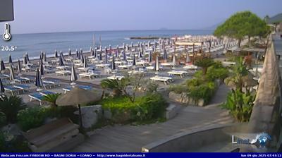 immagine della webcam nei dintorni di Pietra Ligure: webcam Loano
