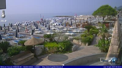 immagine della webcam nei dintorni di Balestrino: webcam Loano