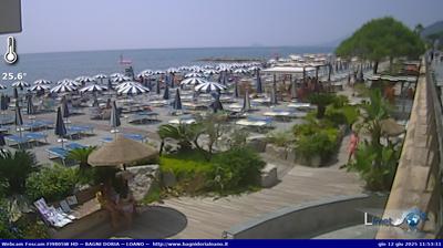 immagine della webcam nei dintorni di Balestrino: webcam Loano