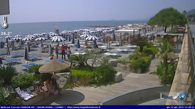 immagine della webcam nei dintorni di Balestrino: webcam Loano