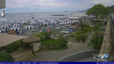 immagine della webcam nei dintorni di Finale Ligure: webcam Loano
