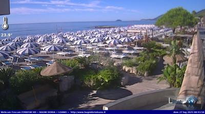 immagine della webcam nei dintorni di Noli: webcam Loano