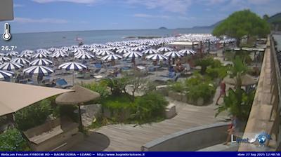 immagine della webcam nei dintorni di Ceriale: webcam Loano