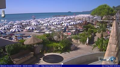 immagine della webcam nei dintorni di Garessio: webcam Loano