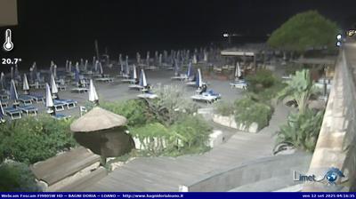 immagine della webcam nei dintorni di Valleggia: webcam Loano