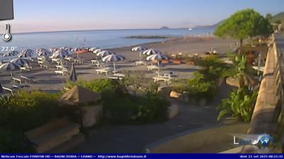 immagine della webcam nei dintorni di Quiliano: webcam Loano