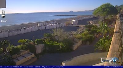 immagine della webcam nei dintorni di Garessio: webcam Loano