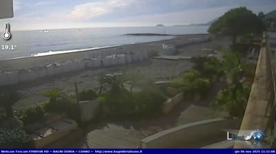 immagine della webcam nei dintorni di Bergeggi: webcam Loano
