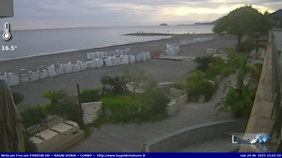 immagine della webcam nei dintorni di Toirano: webcam Loano