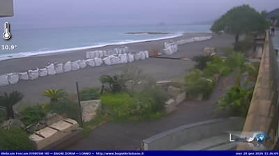 immagine della webcam nei dintorni di Finale Ligure: webcam Loano