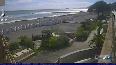 immagine della webcam nei dintorni di Albenga: webcam Loano
