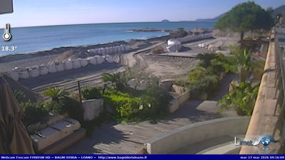 immagine della webcam nei dintorni di Finale Ligure: webcam Loano